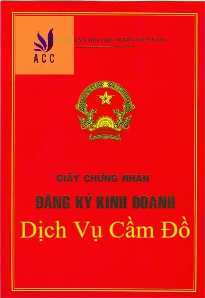 giấy phép kinh doanh cầm đồ