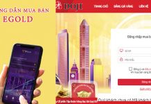 Hướng dẫn mua Egold Doji TPBank hướng dẫn mua egold doji tpbank