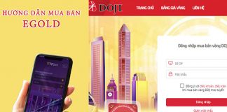 hướng dẫn mua egold doji tpbank