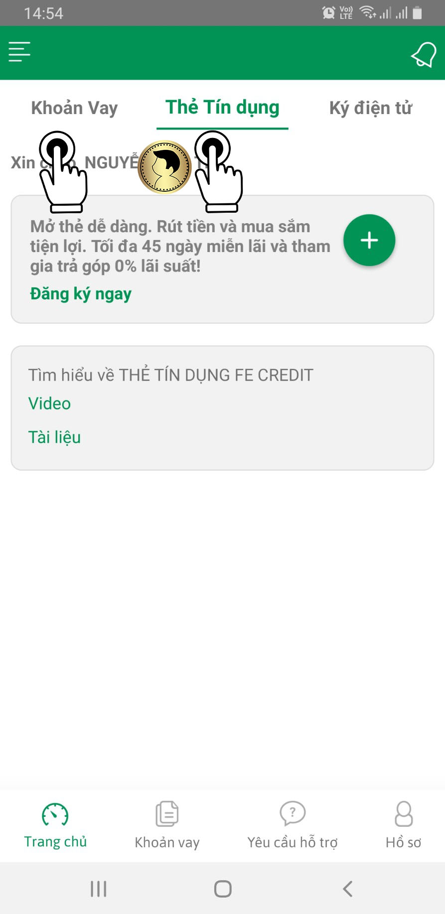 chọn hình thức vay