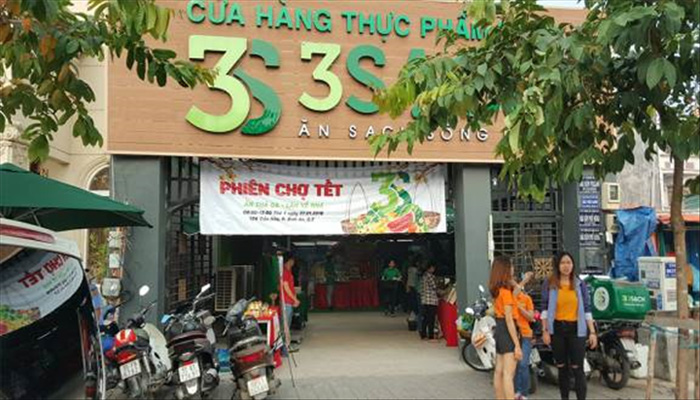 cửa hàng thực phẩm 3 sạch tphcm