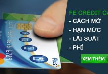 Thẻ tín dụng FE Credit Card: điều kiện mở, hạn mức và lãi suất mới nhất fe credit card