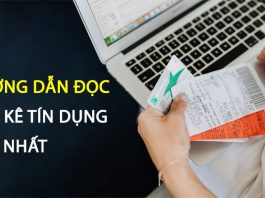 hướng dẫn đọc sao kê thẻ tín dụng mới nhất