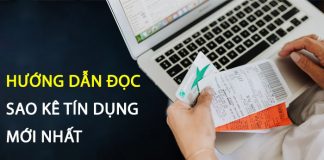 hướng dẫn đọc sao kê thẻ tín dụng mới nhất