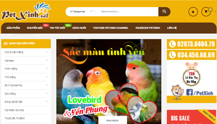 cửa hàng Pet Xinh