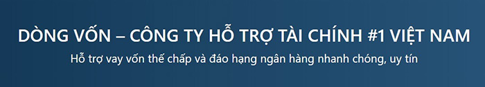dịch vụ ngân hàng dòng vốn