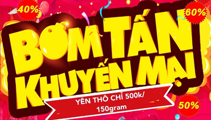 hình ảnh yến sao giả 500K