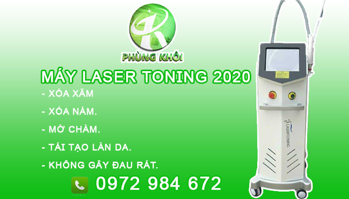 Máy Laser Toning 2020