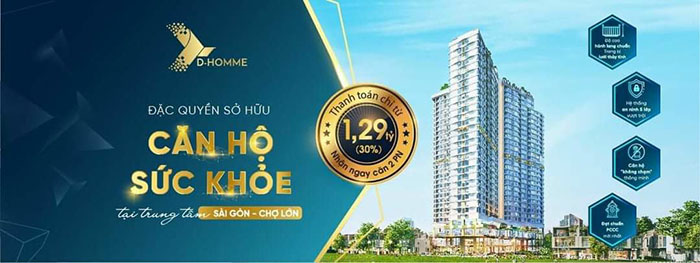 thanh toán căn hộ dhomme quận 6