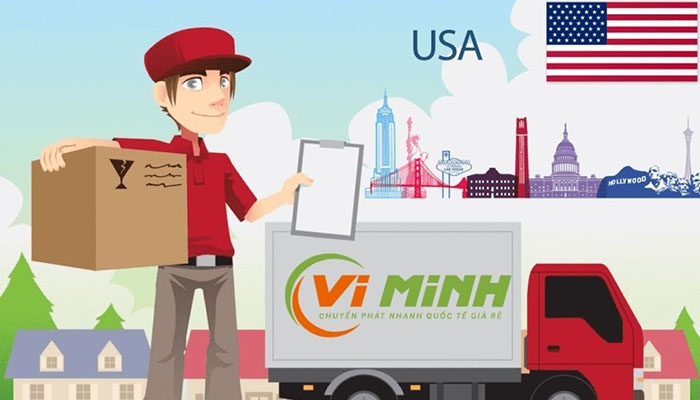 Dịch vụ gửi hàng đi mỹ Vi Minh Express