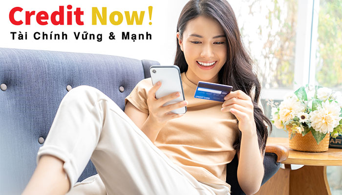 Vay tiền ứng dụng trên Credit Now nhanh chóng