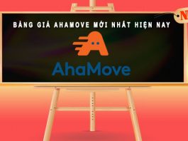 Bảng giá Ahamove mới nhấy hiện nay