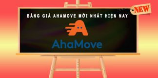 Bảng giá Ahamove mới nhấy hiện nay