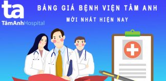 Bảng giá bệnh viện Tâm Anh
