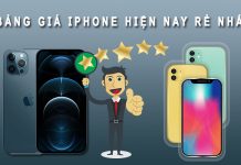 Bảng giá iPhone hiện nay