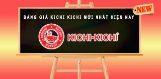 Bảng giá Kichi Kichi mới nhất hiện nay