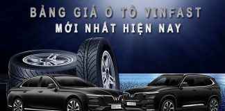 Bảng giá Ô tô Vinfast mới nhất hiện nay