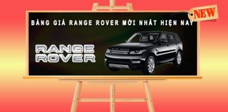 Bảng giá xe Range Rover