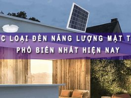 Các loại đèn năng lượng mặt trời