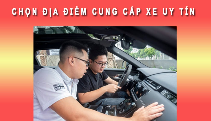 chọn địa điểm bán Range Rover uy tín