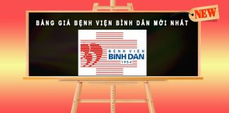 Bảng giá bệnh viện Bình Dân mới nhất hiện nay