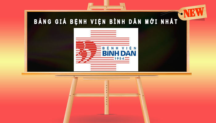 Bảng giá bệnh viện Bình Dân mới nhất hiện nay