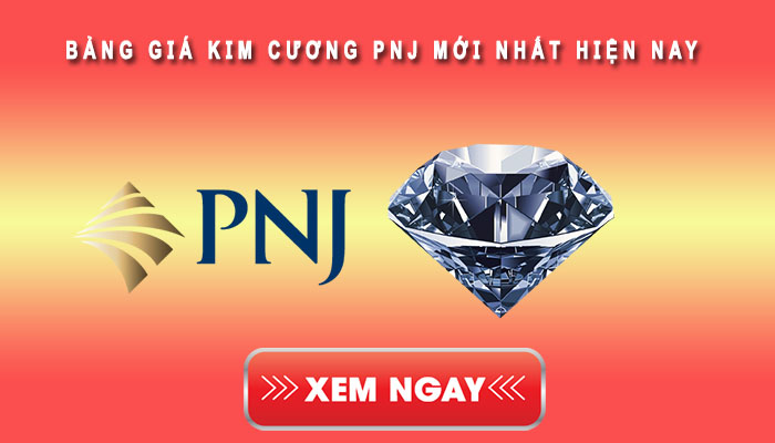 Bảng giá kim cương PNJ mới nhất hiện nay