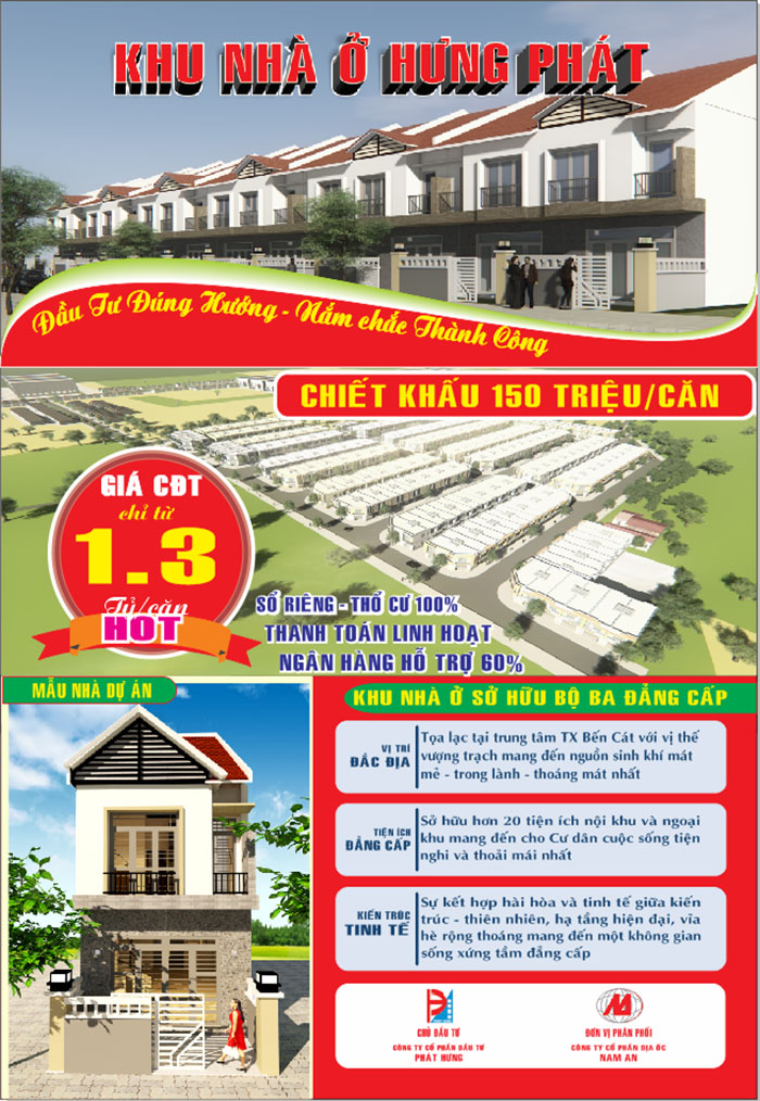 Các mẫu tờ rơi bán nhà đang được ưa chuộng