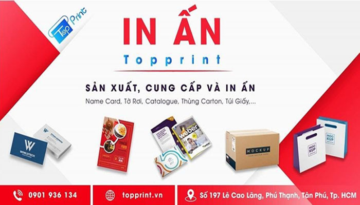 In tờ rơi giá rẻ TopPrint