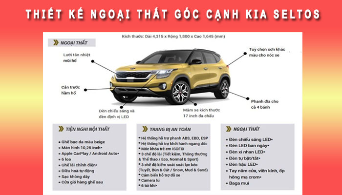 Ngoại thất Kia Seltos
