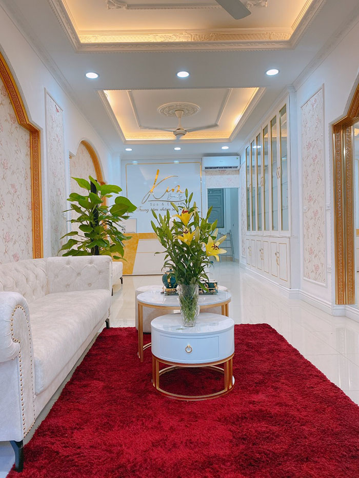Quầy lễ tân Kim Spa