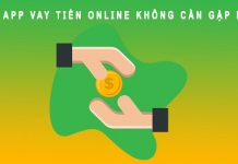 Vay tiền Online không cần gặp mặt