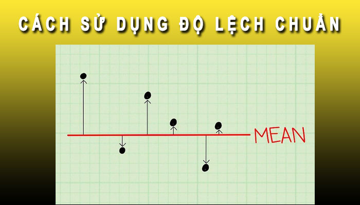 Cách sử dụng độ lệch chuẩn