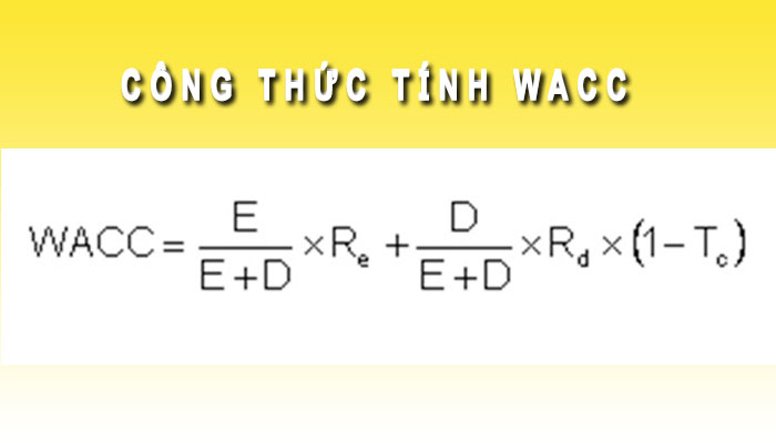 Công thức tính chi phí sử dụng vốn bình quân
