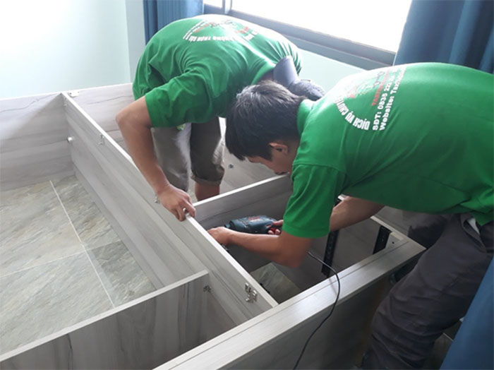tiến độ chuyển nhà nhanh chóng