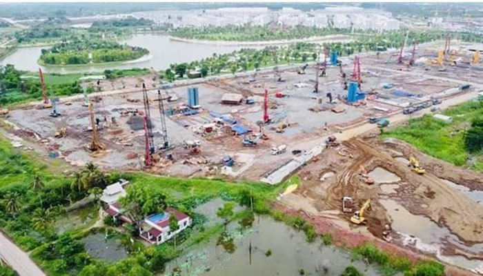 tiến độ phân khu the beverly