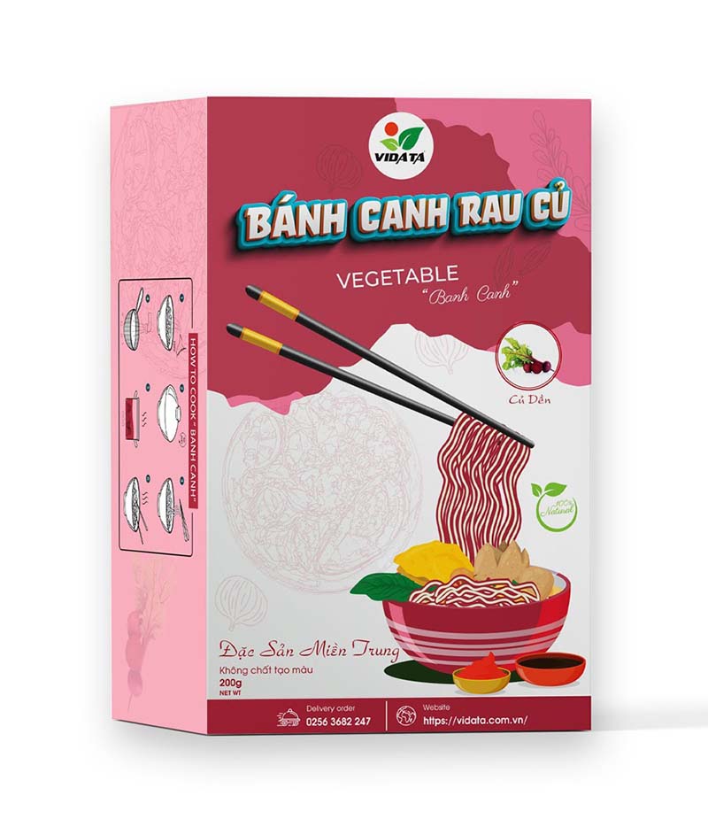 Bánh canh rau củ Vidata - món ngon độc lạ dành cho mọi nhà