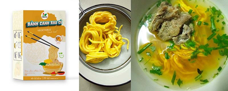Bánh canh rau củ Vidata - món ngon độc lạ dành cho mọi nhà