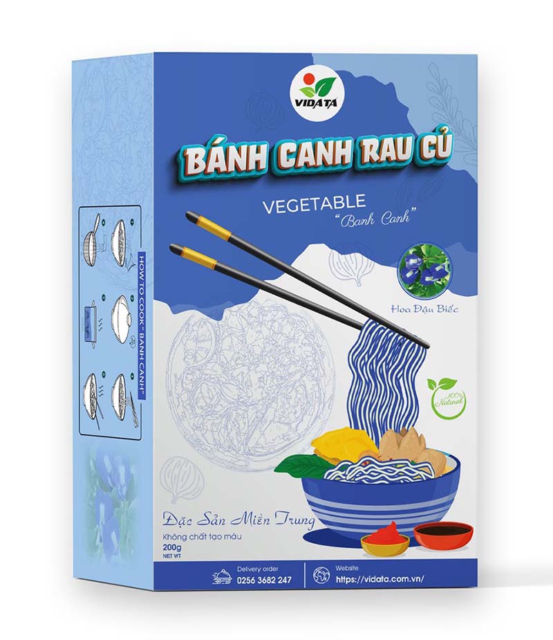 Bánh canh rau củ Vidata - món ngon độc lạ dành cho mọi nhà