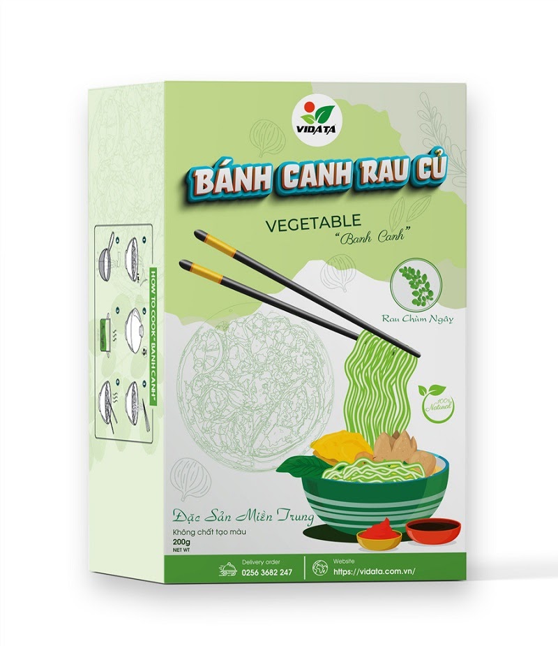 Bánh canh rau củ Vidata - món ngon độc lạ dành cho mọi nhà