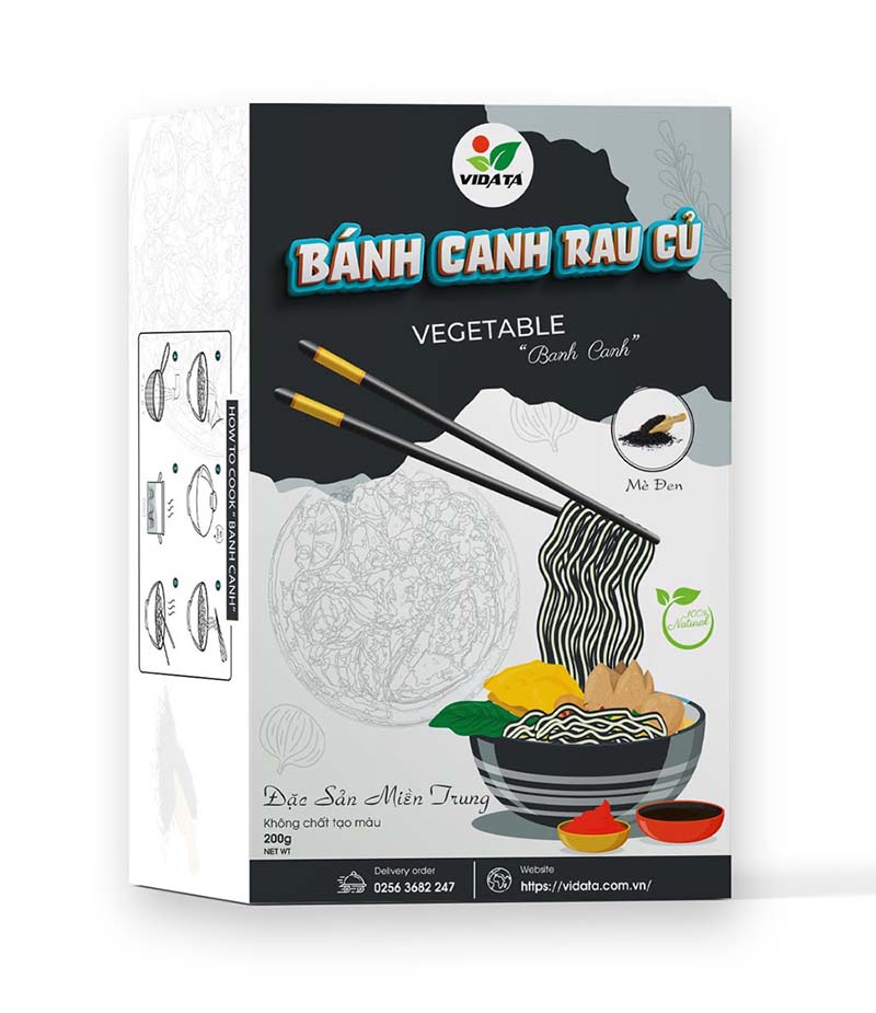 Bánh canh rau củ Vidata - món ngon độc lạ dành cho mọi nhà