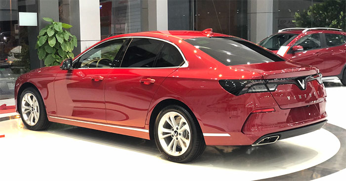 Ngoại thất vinfast lux A2.0