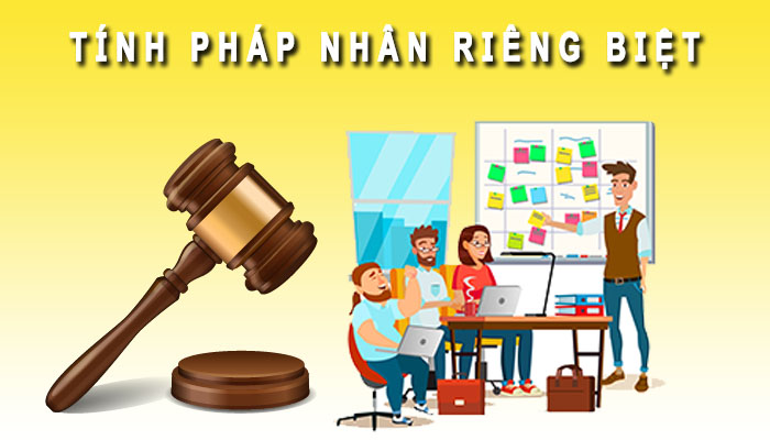 tính pháp nhân riêng biệt