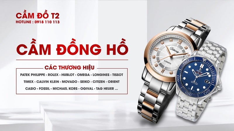 Cầm đồng hồ uy tín lãi suất thấp tại TP.HCM