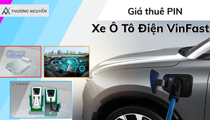 giá thuê pin xe oto điện vinfast
