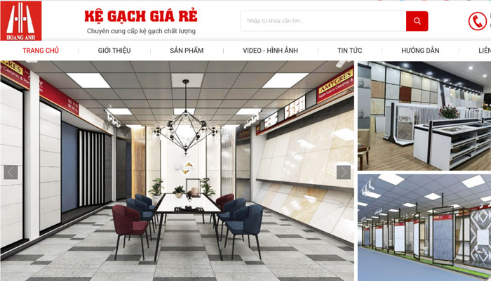 hoàng anh mẫu kệ gạch đẹp