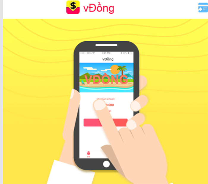 hướng dẫn vay tiền v dong