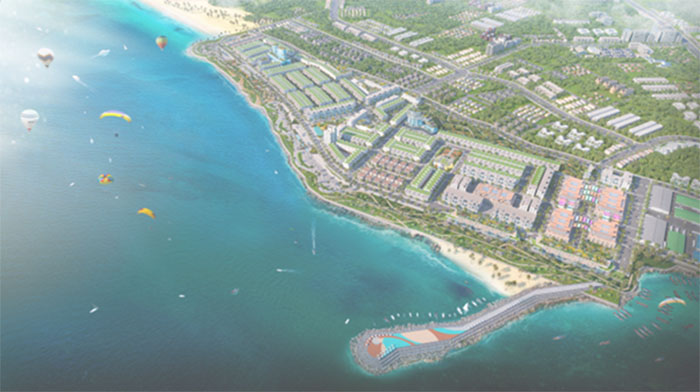 mặt bằng marina mũi né