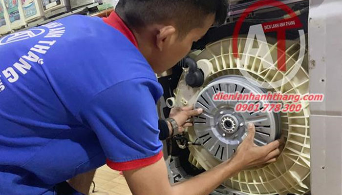 nguyên nhân máy giặt không vắt