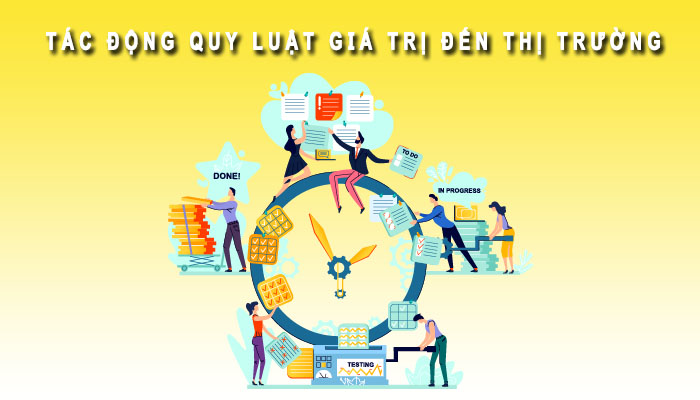 tác động quy luật giá trị đến thị trường
